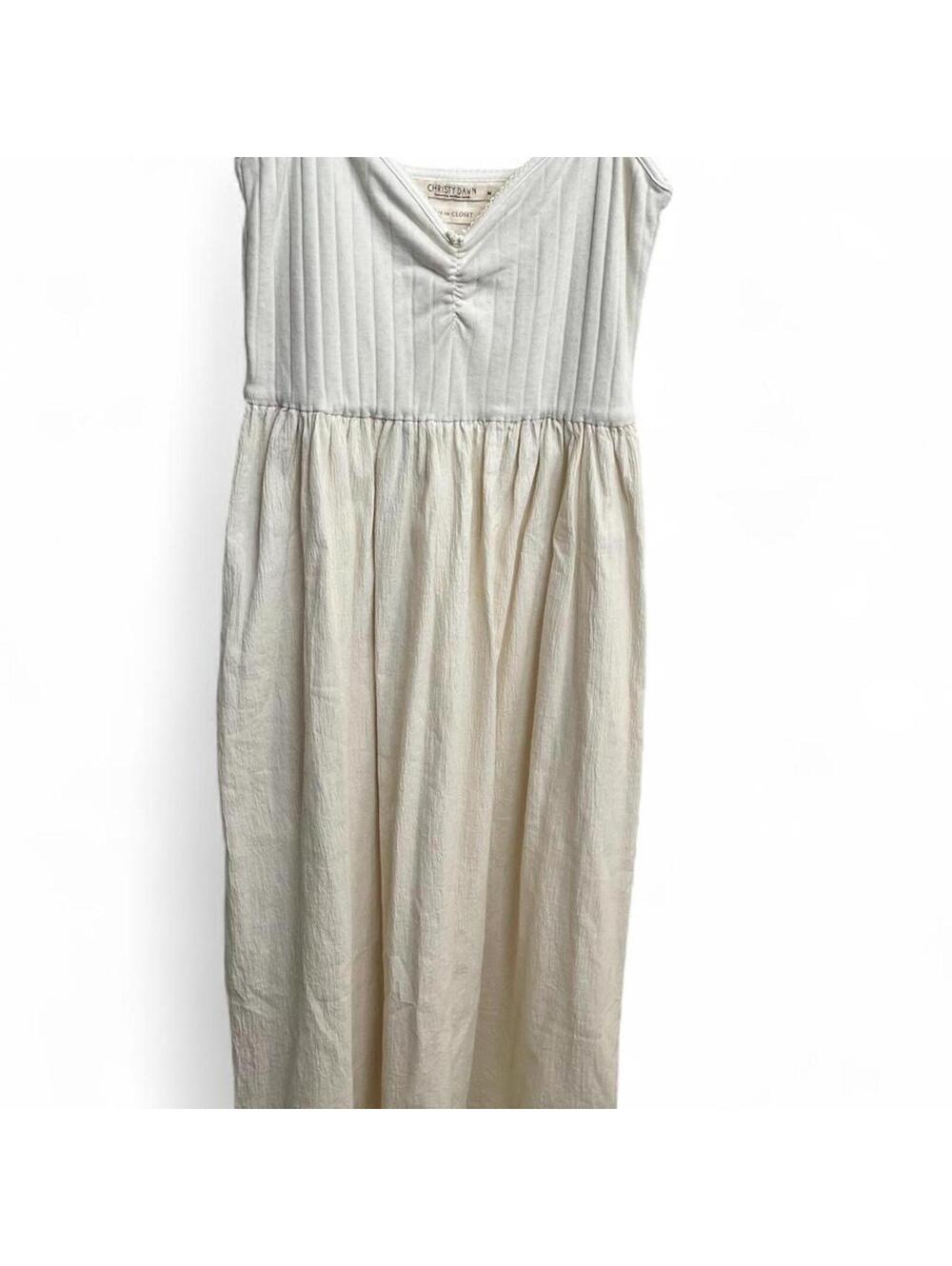 Christy Dawn Bernice Dress in Neutral M. Never worn in great condition!